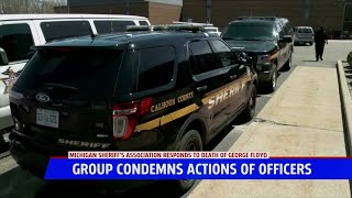 Sheriff’s Association releases statement ‘condemning actions that led to George Floyd’s death’