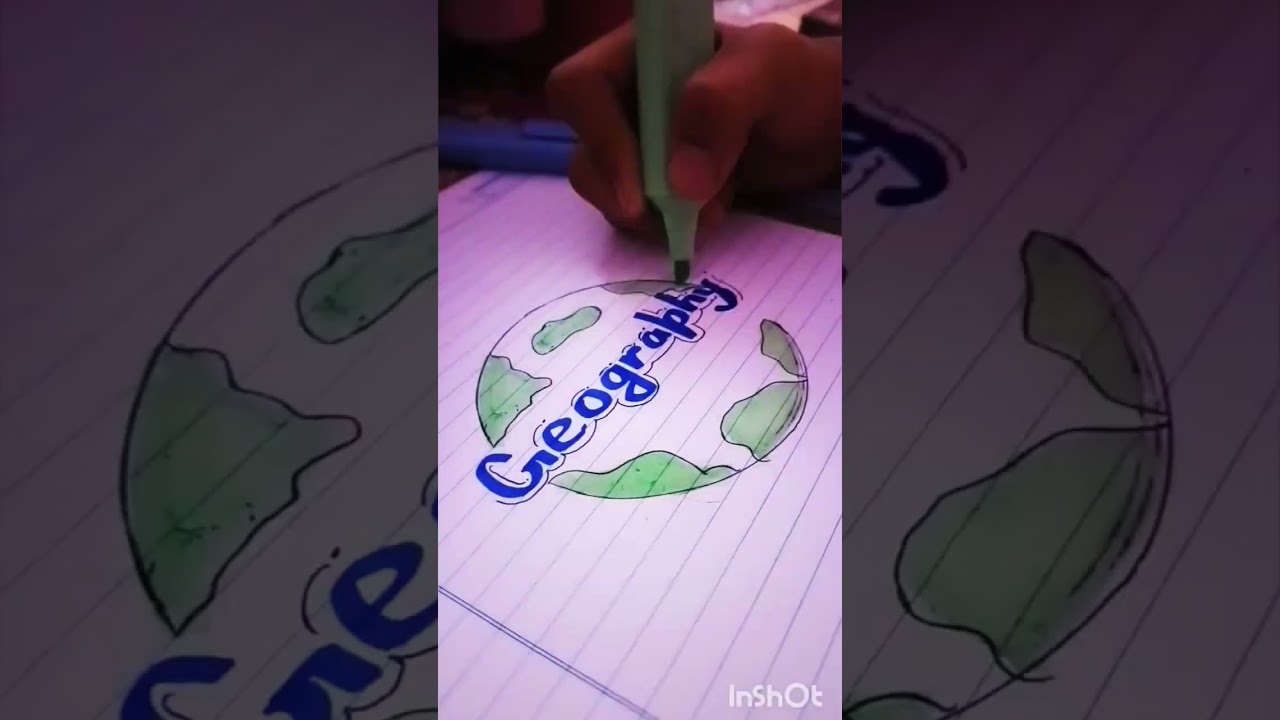 Geography Assignment Front page idea 