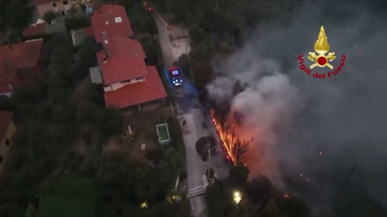 Il fuoco non si ferma e minaccia Montigiano, Pieve a Elici e Miglianello