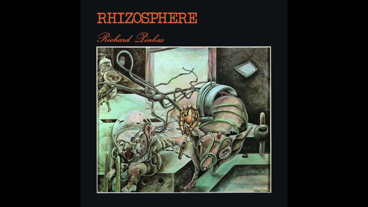 Richard Pinhas/ Rhizosphere US盤LP 直筆サイン入 Richard Pinhas
