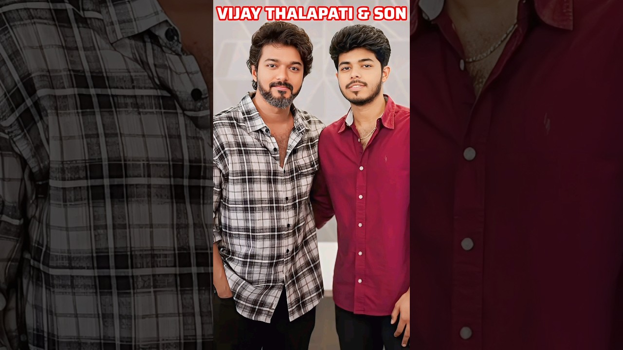 🔥 Thalapathy Vijay’s Son Jason Sanjay ❤️ Rare & Unseen Photos 😍 | 