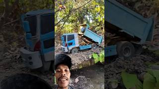 Bongkar Pasir Bersama Rc Dump Truk!! #dumptruck #rctruk #truck #automobile