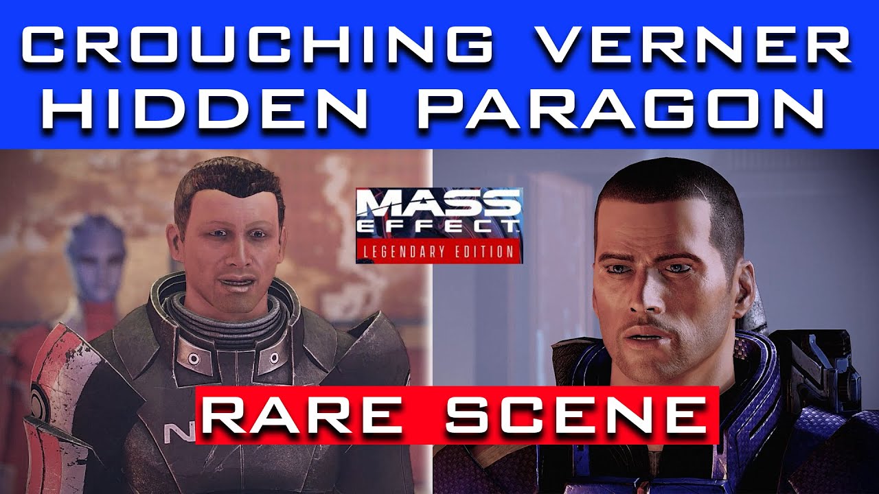 Conrad Verner's HIDDEN Paragon Scene in Mass Effect 2 Legendary Edition