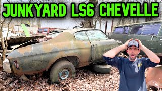 Finding a 1970 LS6 Chevelle in a Camaro Junkyard!