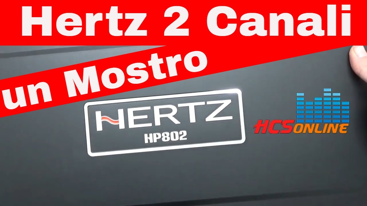 Hertz HP 802 - 2 canali 1800 W Hertz HP 802 - 2 canali 1800 W