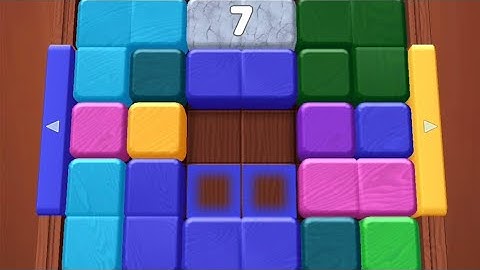 Wood Away Block Jam Level 132 Game Walkthrough Solution