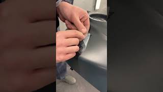 Honda Fuel Tank With Oldschool Logo Before Clear Coat