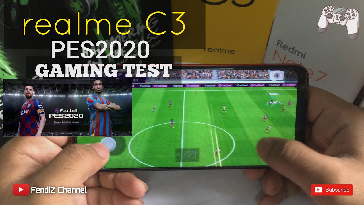 realme C3 PES2020 (GAMING TEST)