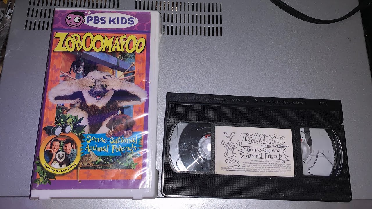 Opening to Zoboomafoo SenseSational Animal Friends 2001 VHS YouTube