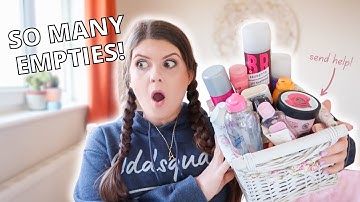 Q1 Empties Review 2023 | My Big Makeup Use Up Challenge