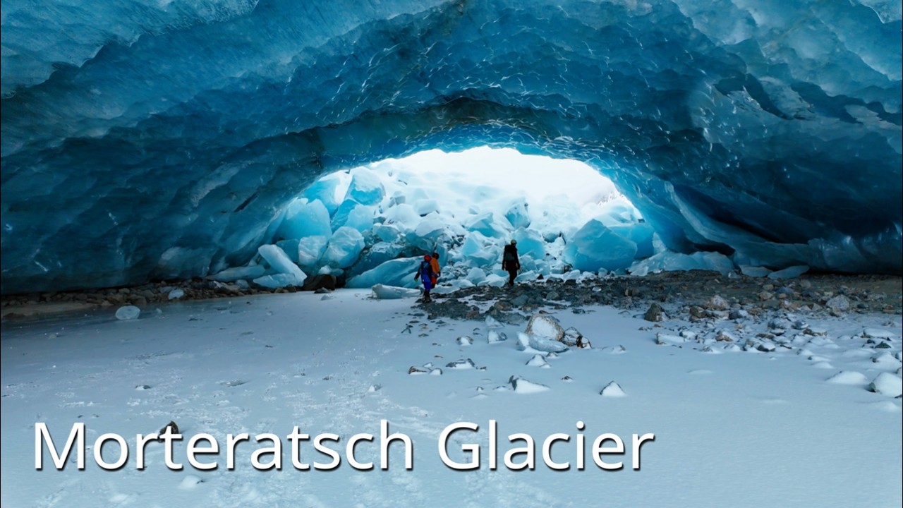 Flying Through the Heart of a Melting Glacier