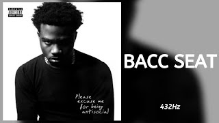 Roddy Ricch - Bacc Seat (feat. Ty Dolla $ign) • 432Hz