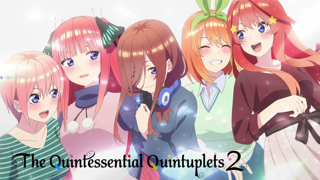 Trailer Eng Dub de The Quintessential Quintuplets transmitido