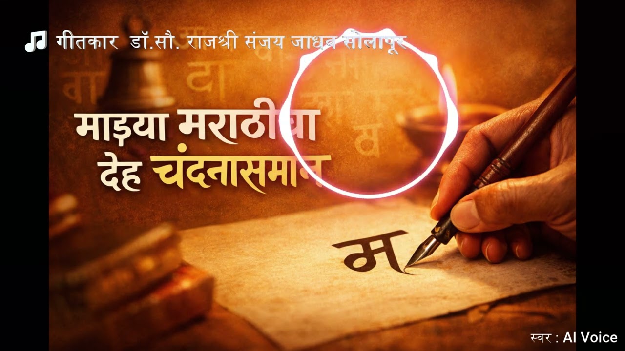 माझ्या मराठीचा देह चंदनासमान by Dr. Rajshri Sanjay Jadhav