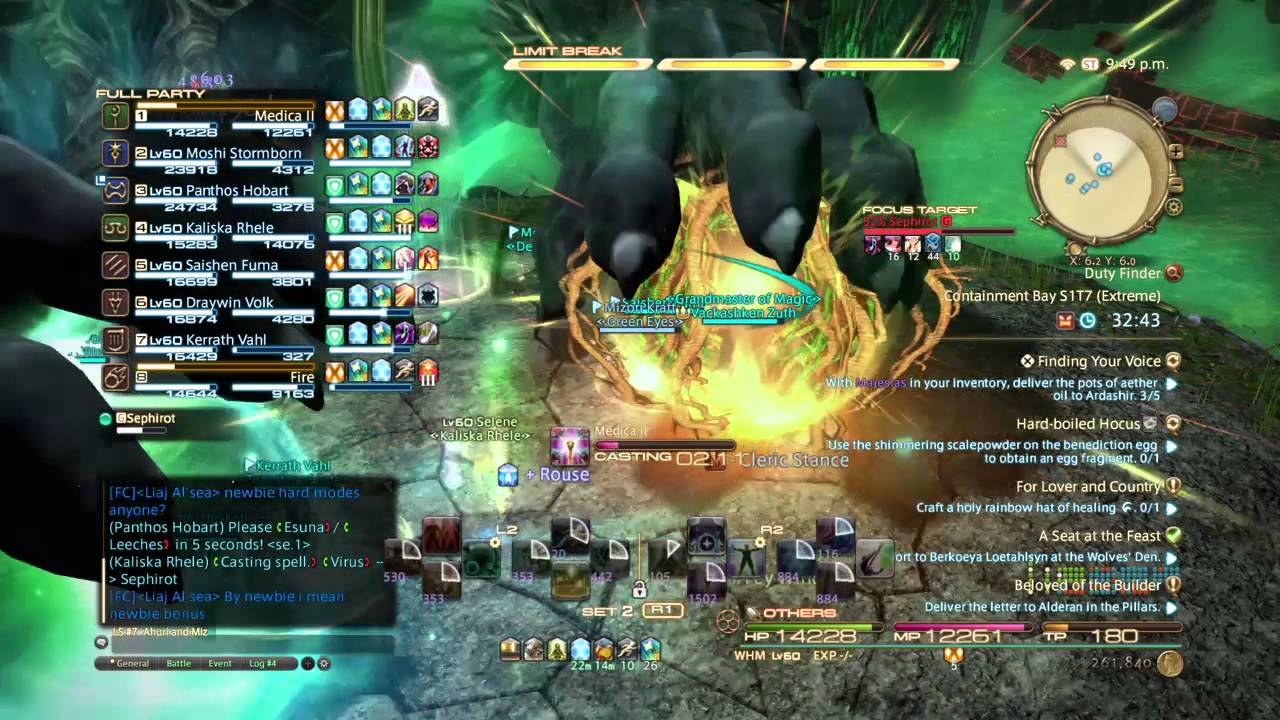 Sephirot Ex clear Team SASS BFcon