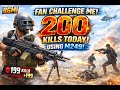 BGMI LIVE | FAN CHALLENGED ME 200 KILLS A DAY #bgmi #bgmilive #pubgmobile