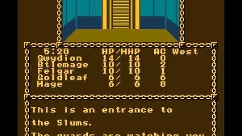 Pool of Radiance Playthrough (NES): Part 2