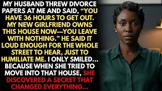 Information He Humiliated Me With Divorce Papers For His New Girlfriend, Then My House Secret Exposed Them Update