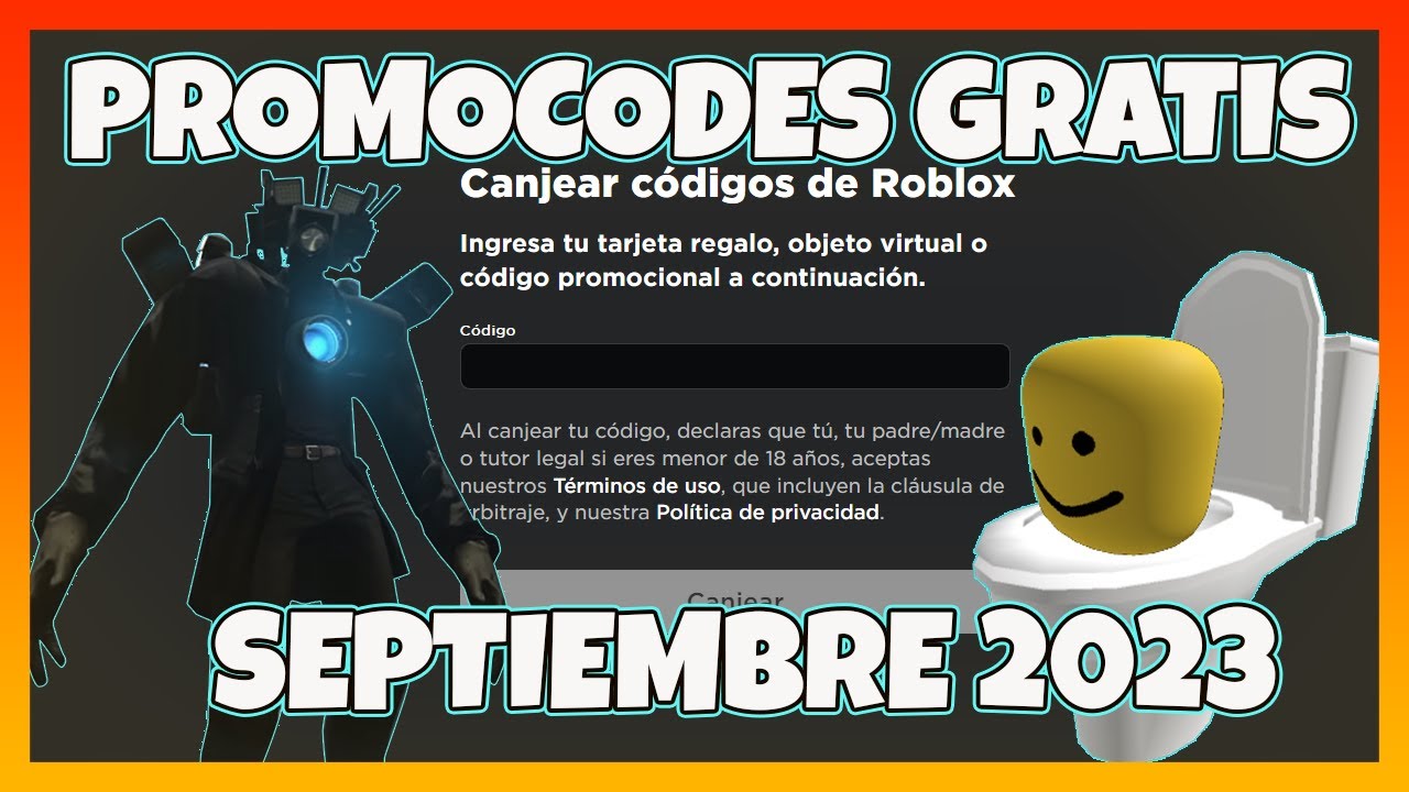 Codigos que te Dan Robux GRATIS✅️en Roblox SEPTIEMBRE 2023 