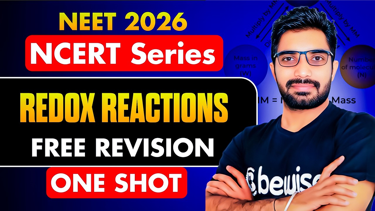 Redox Reactions One Shot Revision for NEET 2026 | Class 11 Chemistry ...