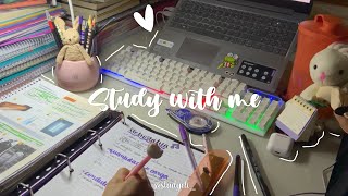 Study with me | 30 min, note taking