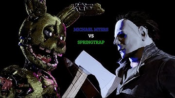 [SFM] Michael Myers VS Springtrap - (Halloween vs FNaF)