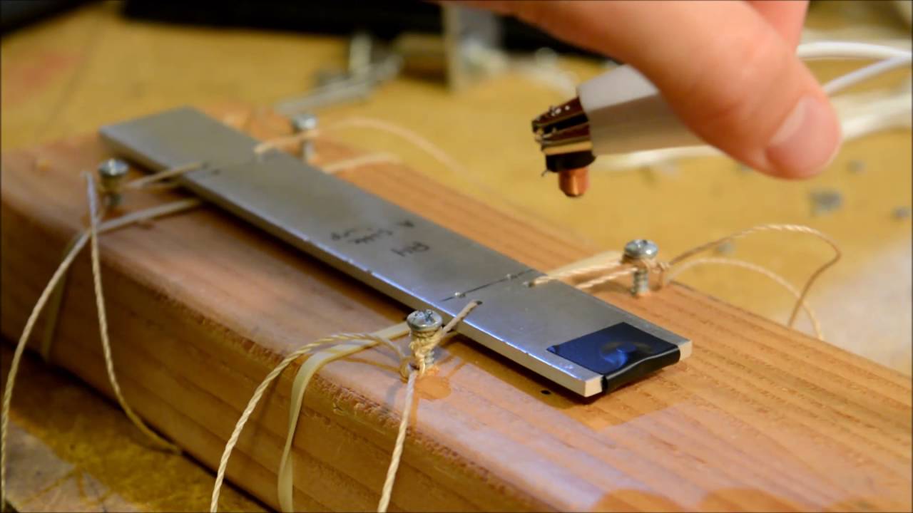 Xylophone Key Mounting Concept Aluminum Keys, WIP (Glockenspiel