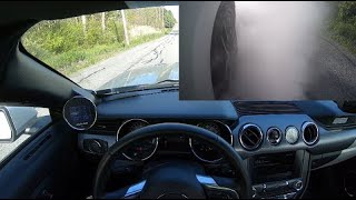 How to use S550 Mustang factory line lock with burnout