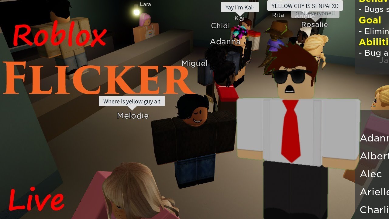 arielle roblox flicker