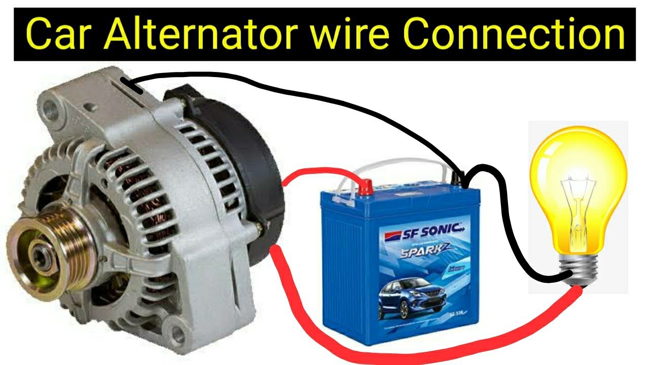 How to do Car Alternator Wiring / connection | Mohit Sagar | Hindi