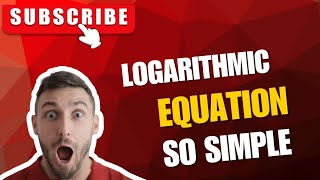 🔢 &quot;LOGS Made EASY!🔥 Master Logarithmic Equations in Minutes!&quot;