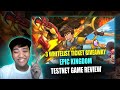 EPIC KINGDOM - P2E BETA TEST IS LIVE TARA REVIEWHIN NATIN ULE - 3 WHITELIST TICKET GIVEAWAY