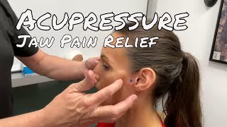 Acupressure - Jaw Pain Relief