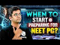 When To Start Preparing for NEET PG? | NEET PG Preparation | MBBS | Dr. Ranjith