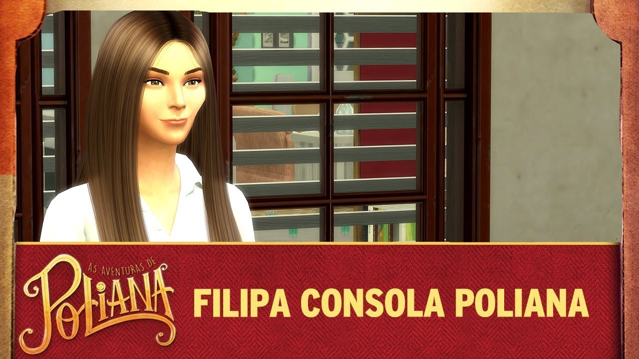 Filipa consola Poliana  As Aventuras de Poliana - Dailymotion Video