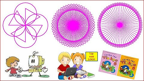 Sử dụng thủ tục trong Logo để vẽ hình hoa tuyết