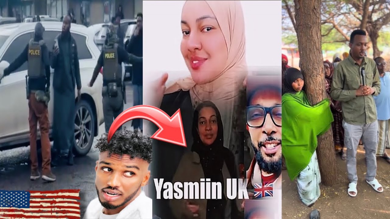 WIIL SOMALIA OO KA YAABSADEY ICE MAREYKANKA IYO KIIS YASMIIN OO SOCIAL MEDIA QABSADEY KA MARKII