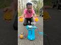 Big hand press juice machine and Ekta suto orange juice machine unboxing and tasting
