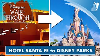 👣 Disneyland Paris Walk-Through | Santa Fe to Disney Parks 2024