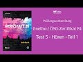 Werkstatt B1 | Test 5, Hören, Teil 1 | Prüfungsvorbereitung Goethe-/ ÖSD-Zertifikat B1