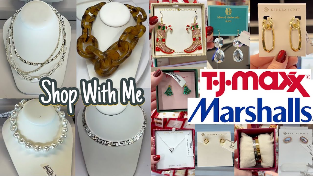 TJ MAXX & MARSHALLS #tjmaxx #marshalls #shopping #jewelry