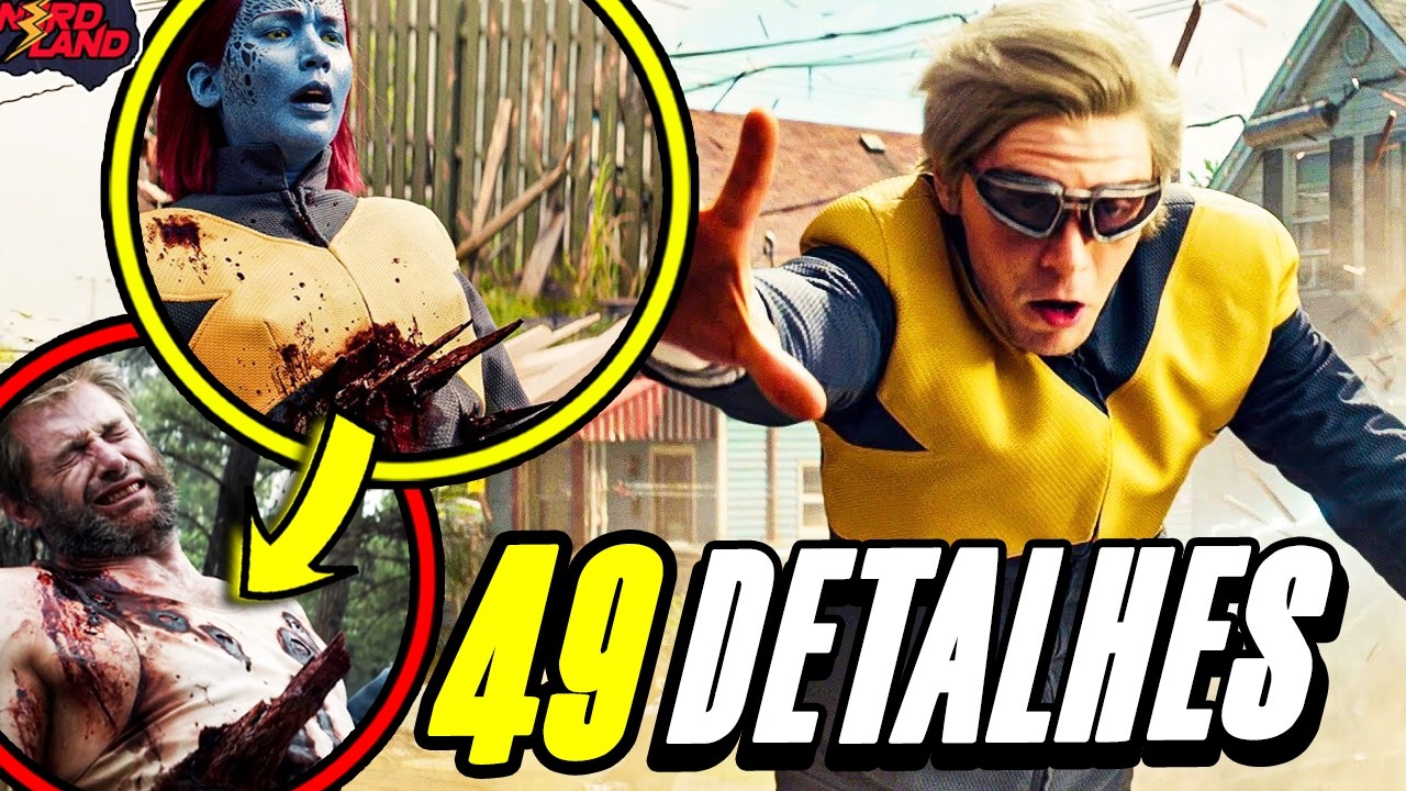 EXPLICADO! 49 DETALHES EM X-MEN FENIX NEGRA DA FOX (EASTER EGGS + REFERÊNCIAS + SEGREDOS)