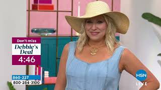 Curations x Debbie Denmon FitandFlare Denim Dress