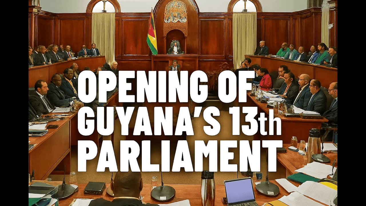 Guyana 13th Parliament Opening-Nov. 3,2025