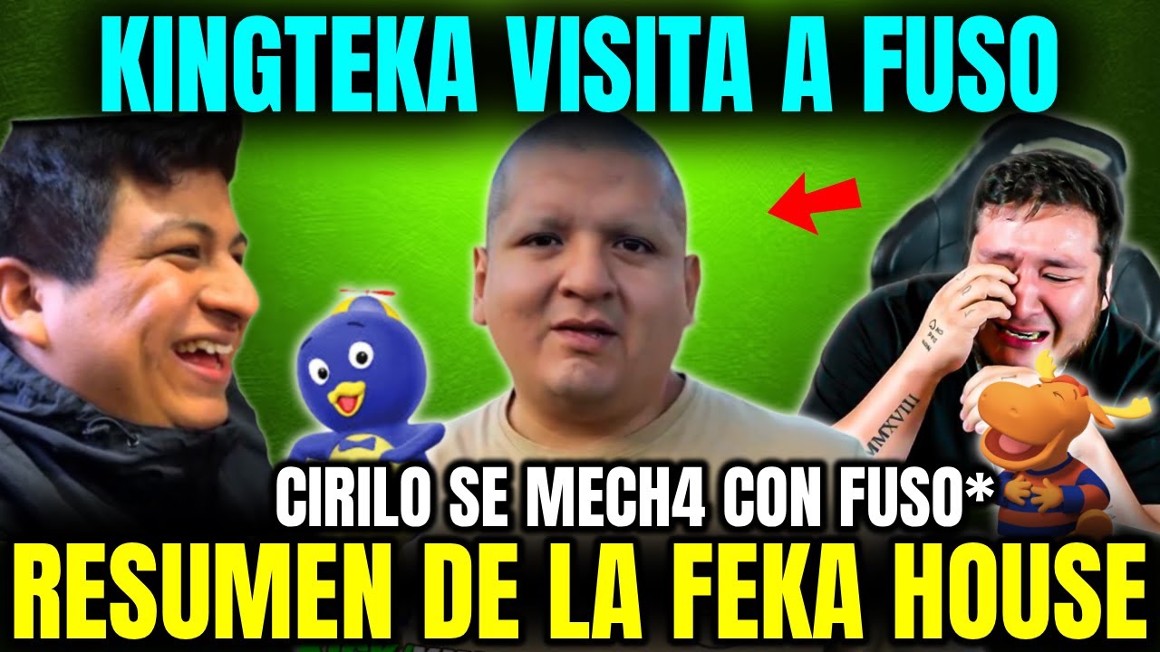 FUSO VUELVE CON KINGTEKA😲SHAKA EL NUEVO CHOCA 2.0🔥RESUMEN DE LA FEKA HOUSE🤣