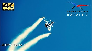 RARE! RAFALE 1 AFTERBURNER PASS in 4K @ Sanicole Airshow in Belgium