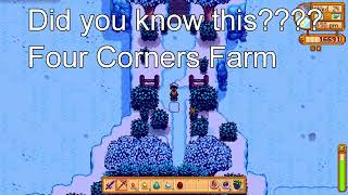 Stardew Valley: Four Corners Farm (Secret?)