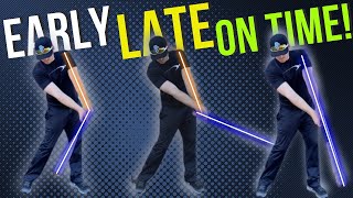 Perfect Timing |  Early, Late and On Time Drill (Pro Speed Baseball)