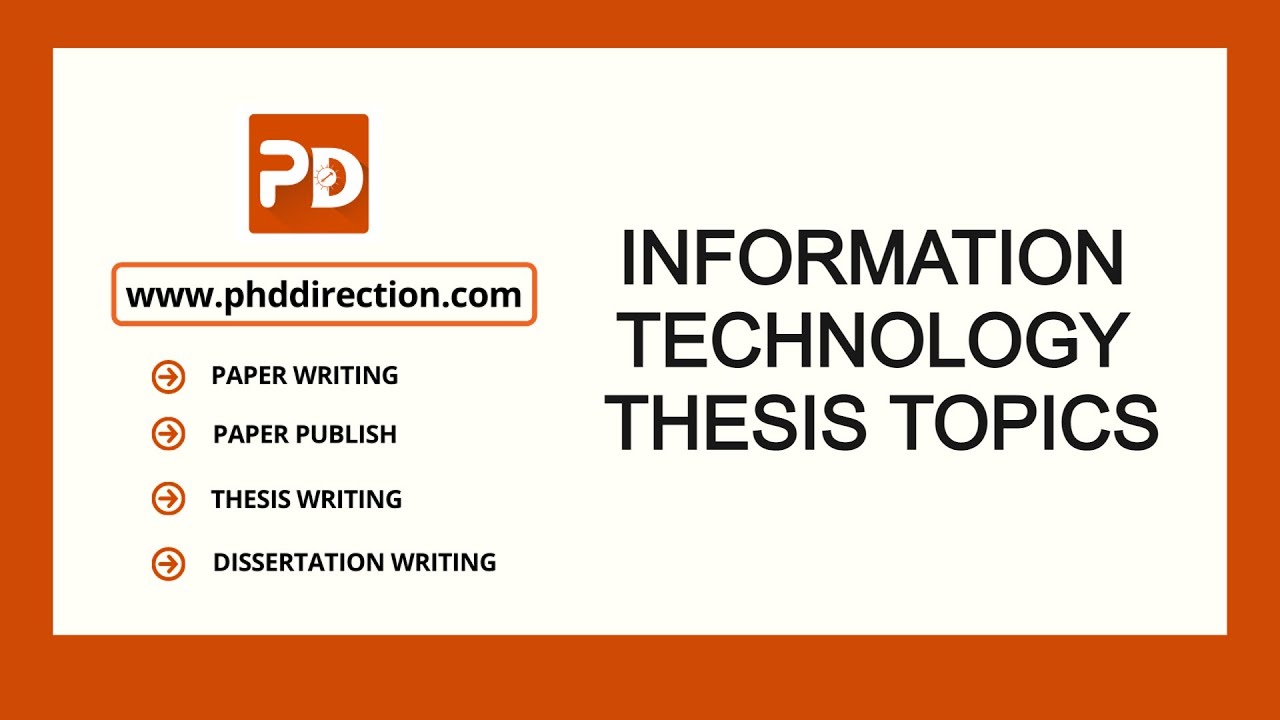 topics for thesis in information technology