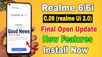 Realme 6 & 6i C.09 realme ui 2.0 Open beta final update 😍 | features, Realme 6 realme ui 2.0 update